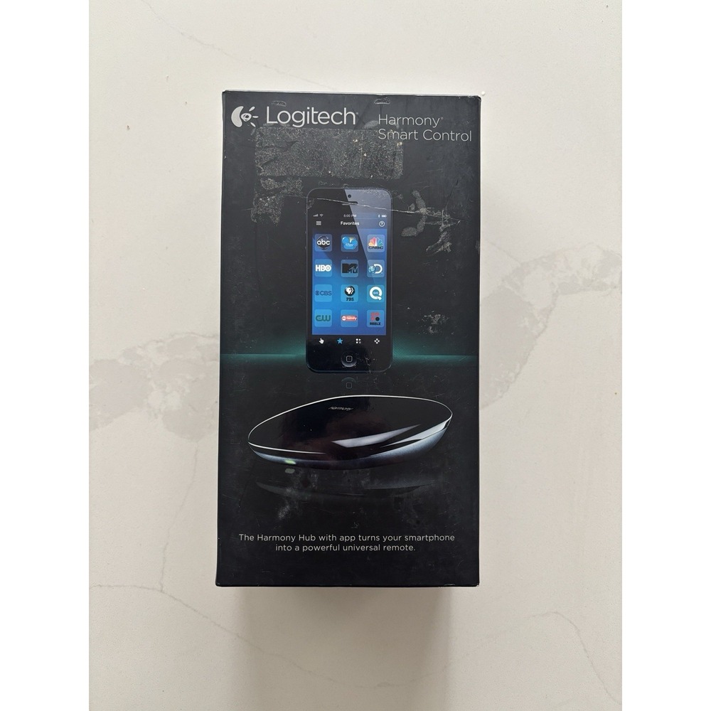 Logitech Harmony Smart Control with Harmony Hub Universal Remote System Black